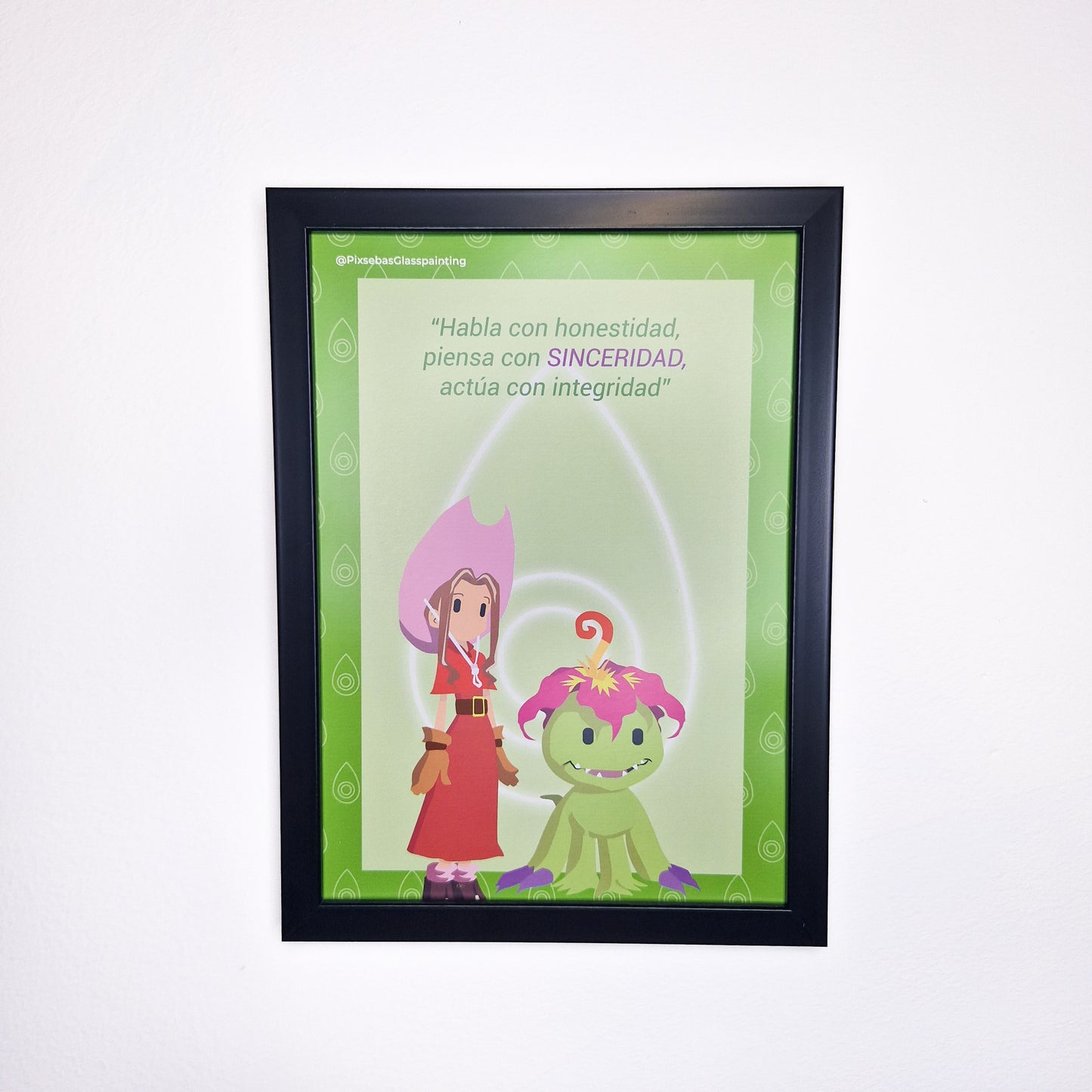 Print Palmon y Mimi - Digimon