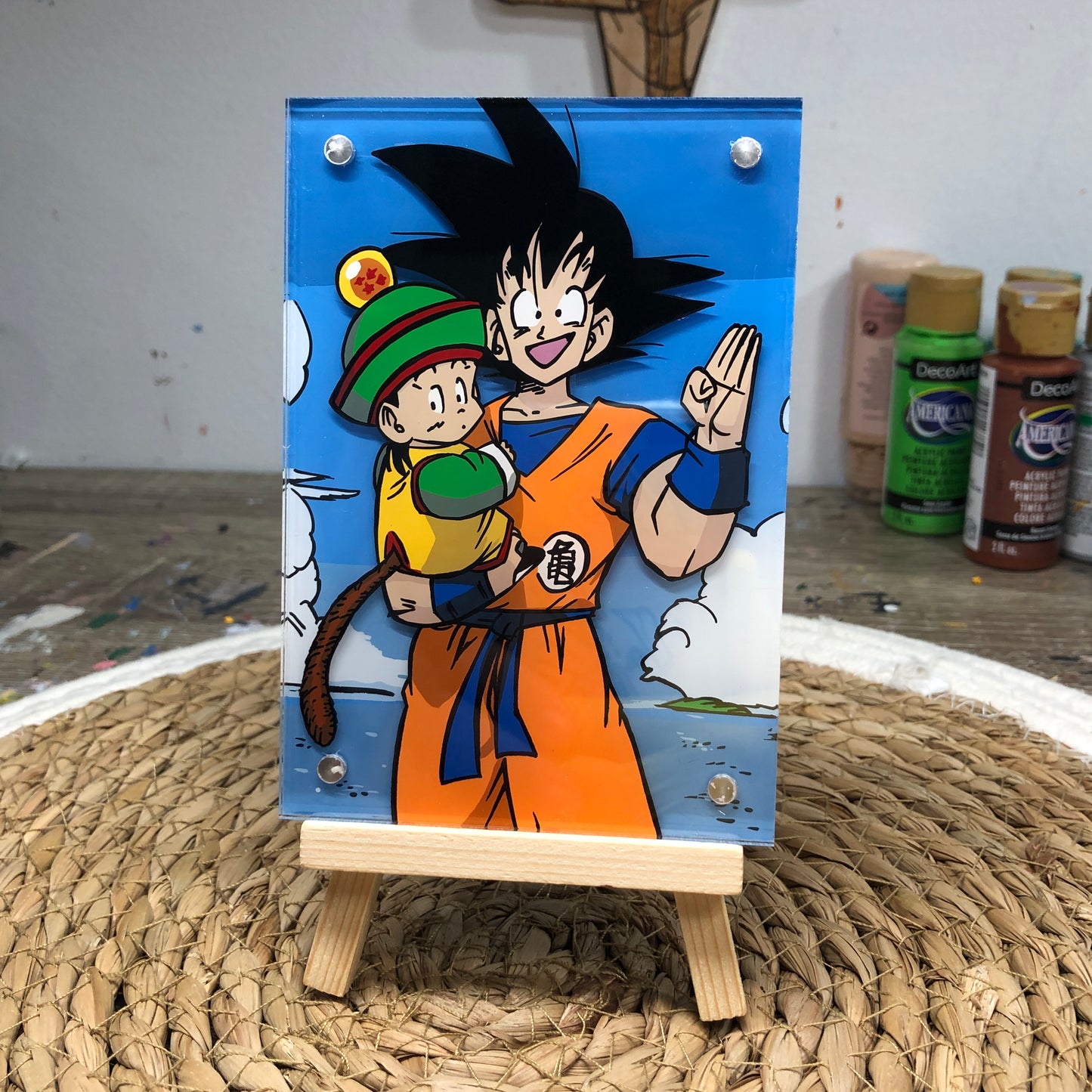 Goku y Gohan( Dragon Ball Z)