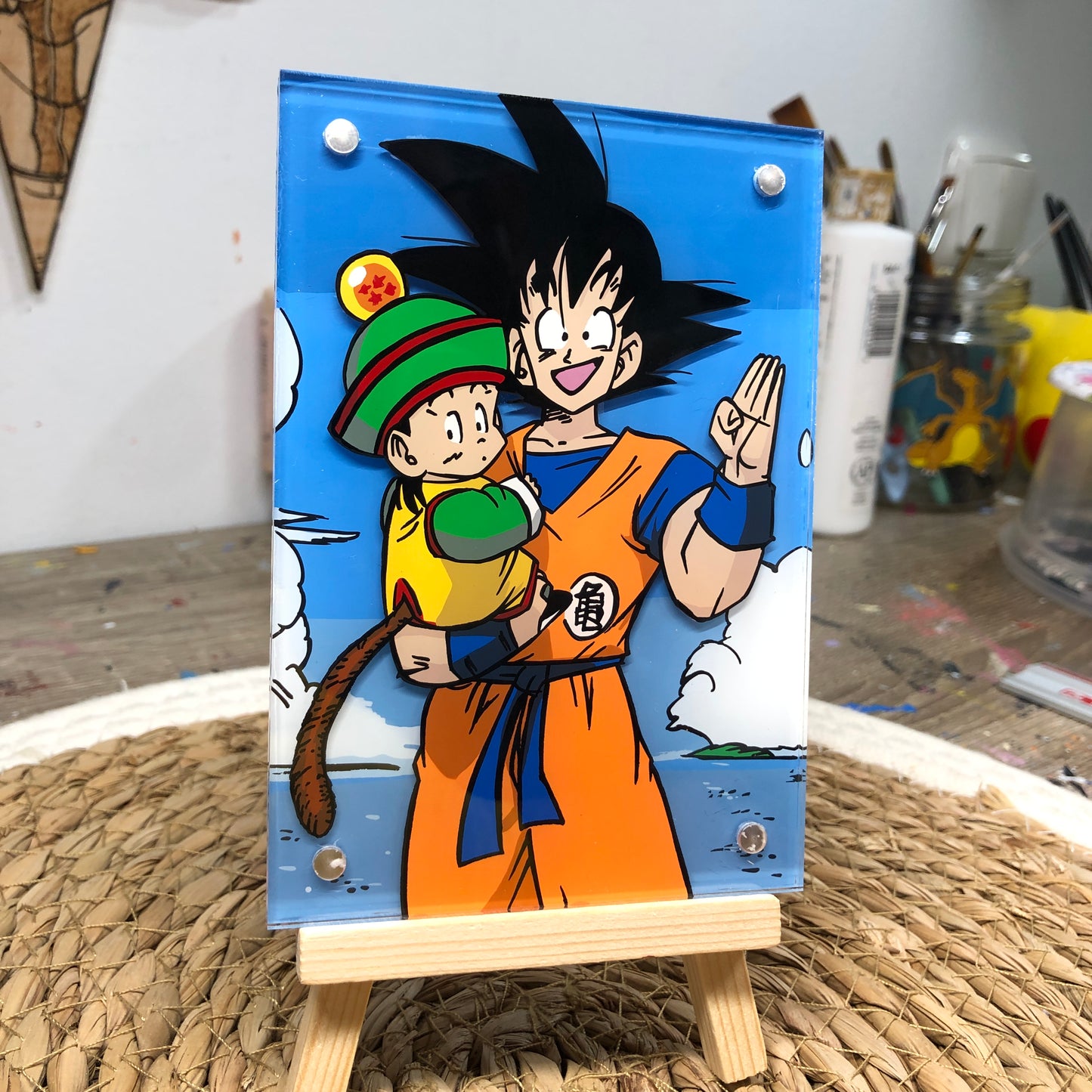 Goku y Gohan( Dragon Ball Z)