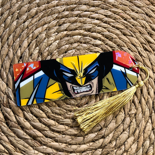 Wolverine/Lobezno/ Marvel Comics (Marcapaginas Anime 15x5cm)