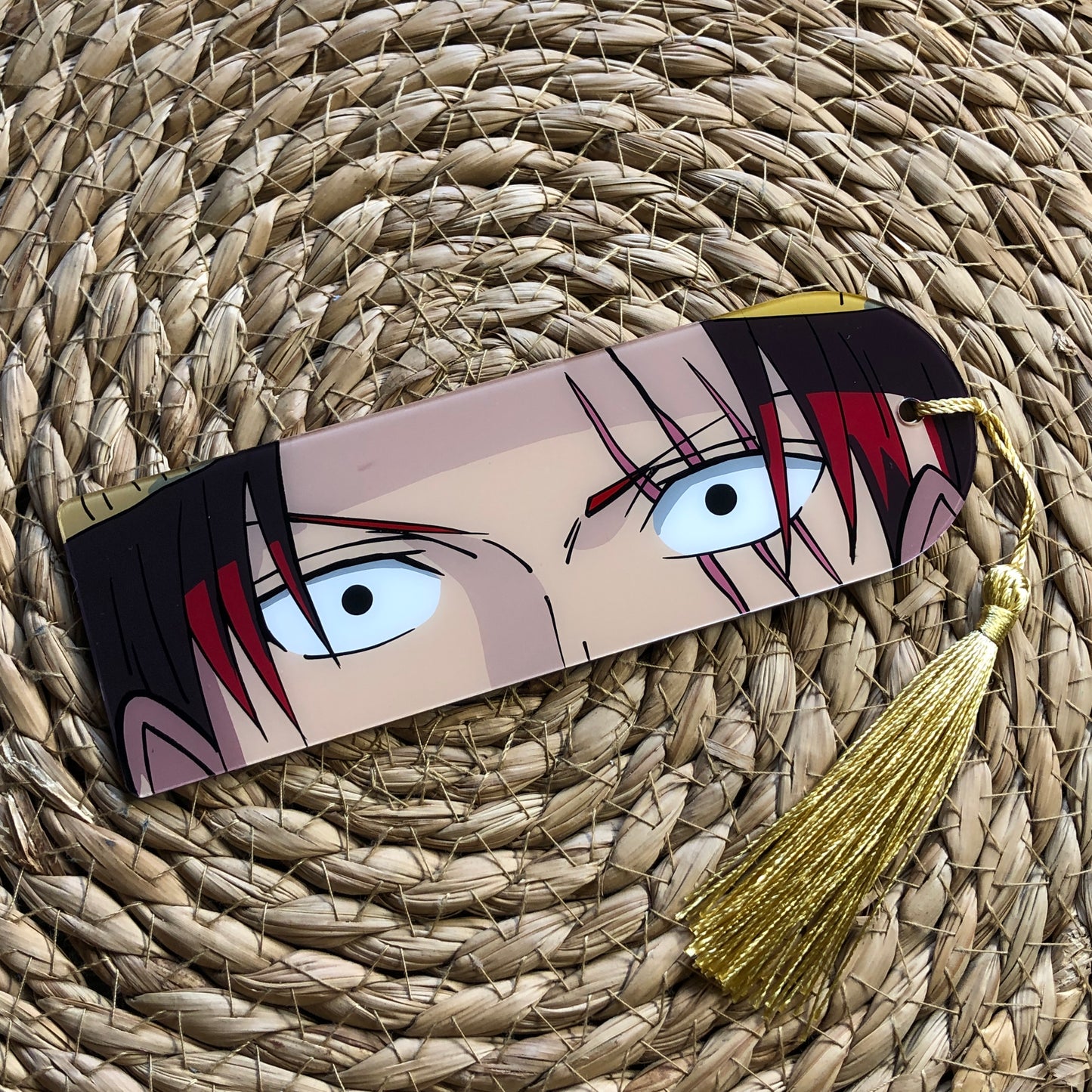 Shanks/ One Piece (Marcapaginas Anime 15x5cm)