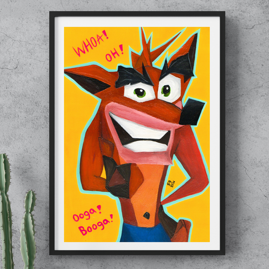Crash Bandicoot (PS1 Style)