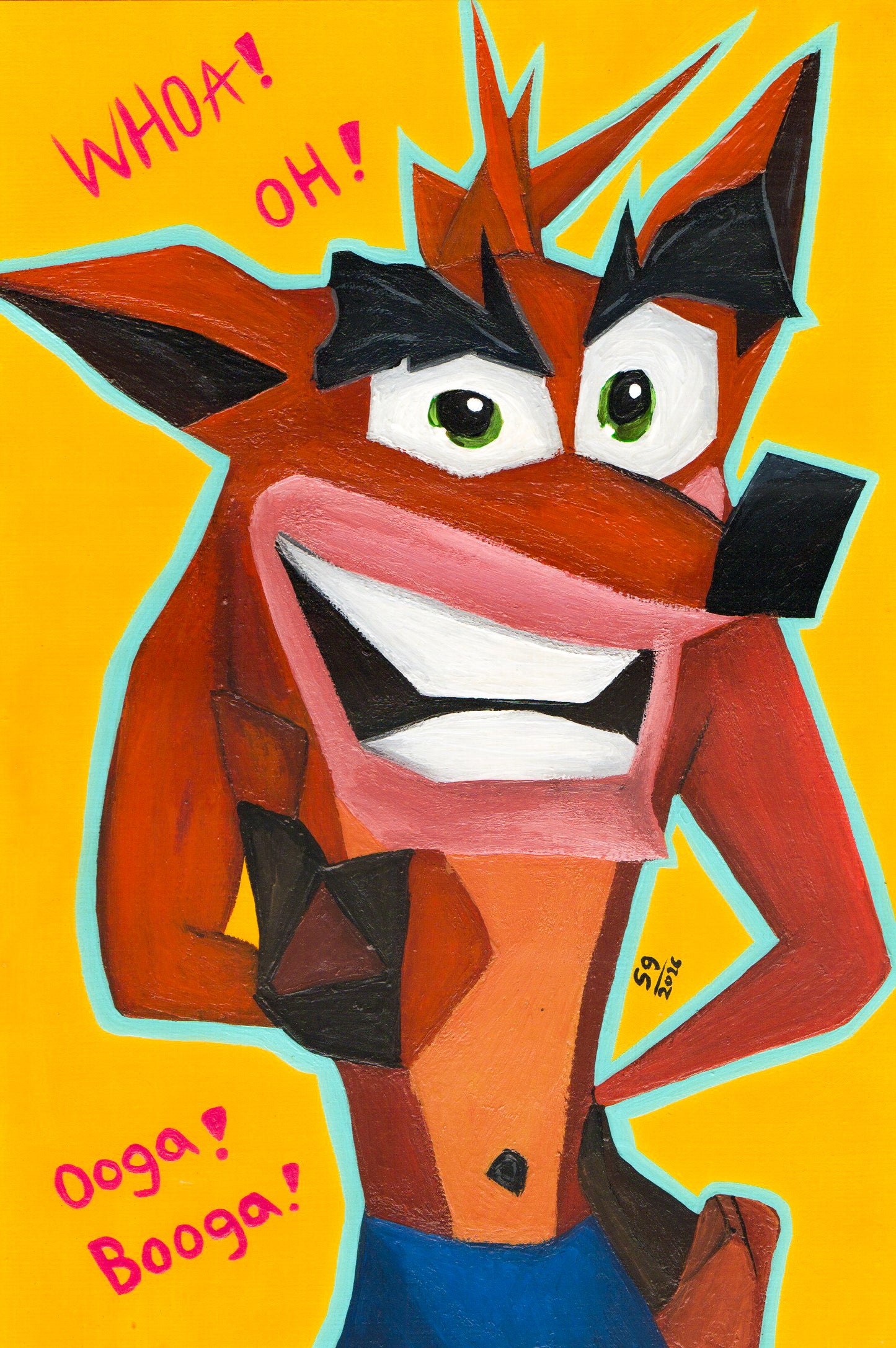 Crash Bandicoot (PS1 Style)